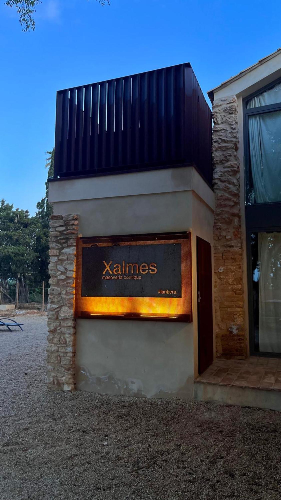 Вилла Mas Xalmes Camarles Экстерьер фото